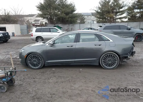 2016 Lincoln Mkz Hybrid из США, поврежденный, VIN 3LN6L2LU8GR611752